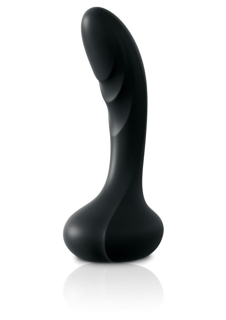 Sir Richard's Control Ulitimate Silicone Prostate Massager Rechargeable Vibrating - Black
