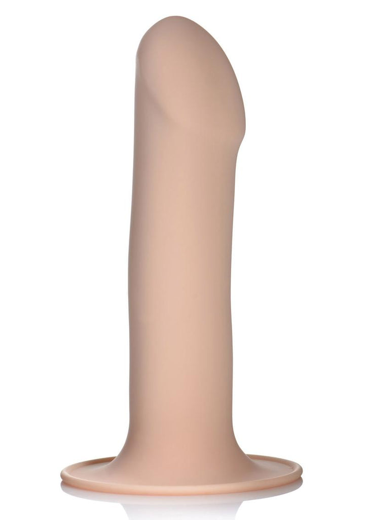 Squeeze-It Squeezable Phallic 6.75in Dildo - Flesh/Vanilla