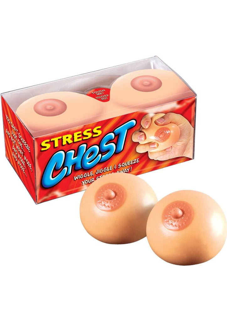 Stress Chest Squeeze Boobs - Flesh