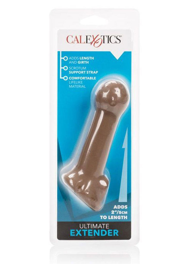 Ultimate Extender Penis Sleeve - Brown - 6.25in