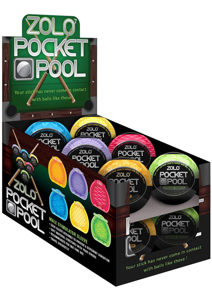 ZOLO Pocket Pool - 12pc/Display